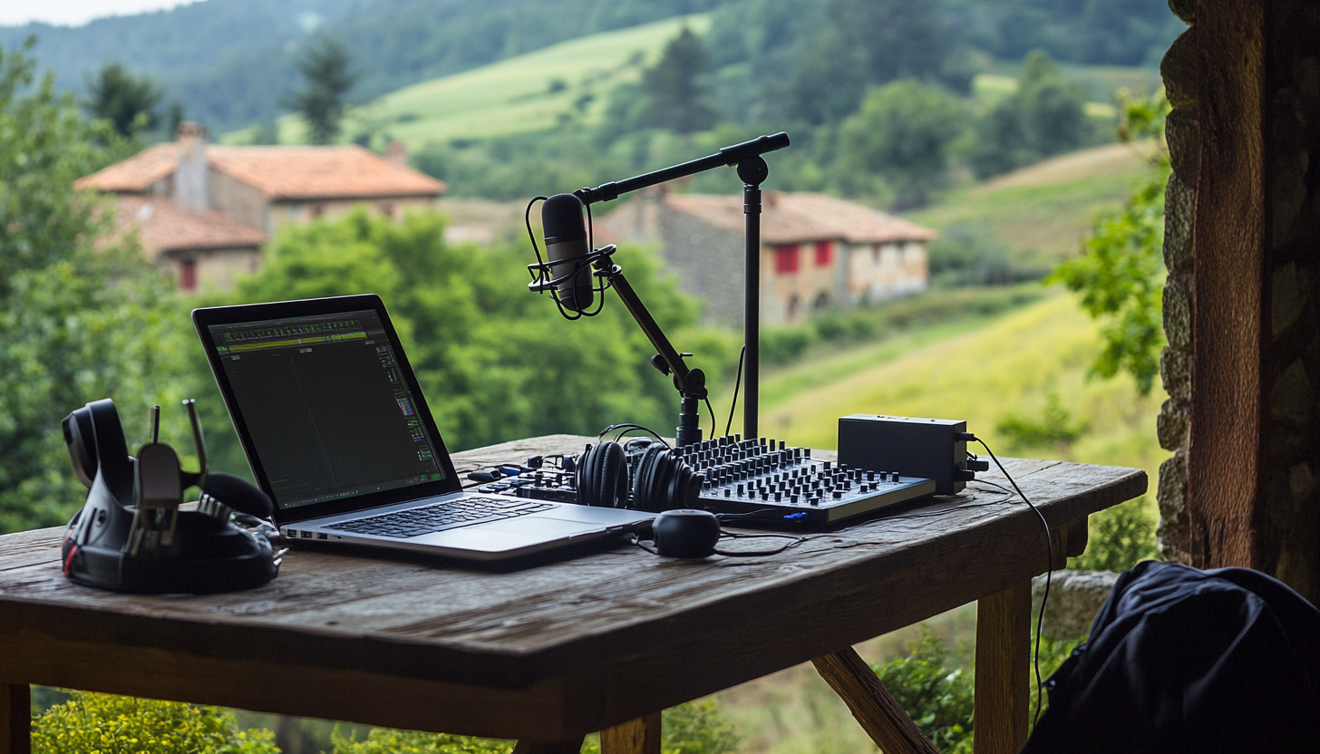 Studio Podcast Pays Basque 1