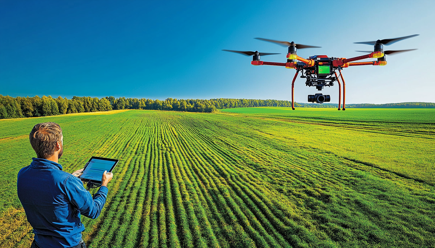 Prestation drone agricole